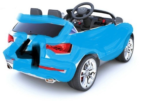 Электромобиль Супер-Кар BMW - 500